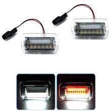 White Red Car Led Door Courtesy Light For Toyota Wish Prius Camry Alphard Isis Estima For Lexus Is250 Rx350 2024 - buy cheap