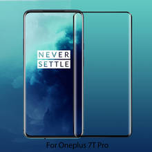 Full Cover Tempered Glass For Oneplus 7 7T Pro 7Pro Glass Screen Protector For Oneplus 7TPro 7 Pro Curved  Protective Glass Film 2024 - buy cheap