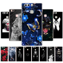 Case For Huawei P9 LITE PLUS 2016 Soft TPU Silicon Back Cover 360 Full Protective Printing Case For Huawei P9 LITE Coque 2024 - buy cheap