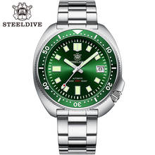 STEELDIVE SD1970 Automatic Mechanical Diver Watch Captain Willard NH35 Watches TURTLE Homage Water Resistant 200M Dive Watch Men 2024 - buy cheap