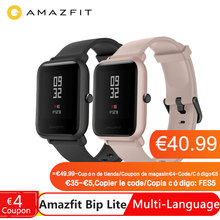 Global Version Amazfit Bip Lite Smart Watch 45day Battery Life 3atm Water Resistance Heart Rate Monitor Digital Sport Watch Buy Cheap In An Online Store With Delivery Price Comparison Specifications Photos And