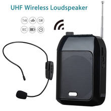 APORO T9 Megaphone Portable UHF Wireless Speaker 15W Cordless Voice Amplifier Loudspeaker 7.4V Lautsprecher FM Radio 2024 - buy cheap