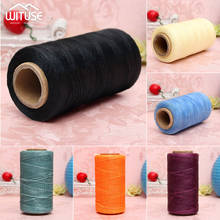 12Pcs Durable 150D 260 Meters Leather Waxed Thread Cord for DIY Handicraft Tool Hand Stitching Thread Flat Waxed Sewing Line 2024 - buy cheap