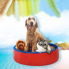 Dog Swimming Pool Pet Dog Pool for Bathing Shower Home Swimming Pool Collapsible Bathing Pool for Dogs Cats 2024 - buy cheap