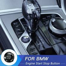 For BMW 3 Series G20 2020 Z4 X5 X7 2019 Black Crystal Engine Start Stop Button Cover High QualityCar Engine Button Replace Cover 2024 - buy cheap