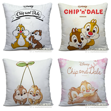 Disney Chip Dale Anime Figures Cartoon Product Cosplay Accessories Customized Pillowcase Pillowslip Pillow Cover Gifts Unisex 2024 - buy cheap