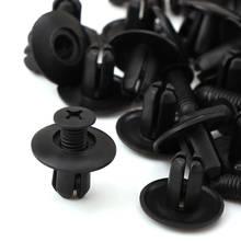 8mm Black Car Fastener clip for Peugeot 208 308 508 3008 5008 for Citroen C4 DS3 DS5 DS6 2024 - buy cheap