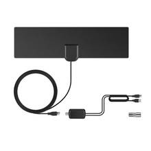 Antena de TV HD de 1080P para interiores, amplificador de señal y DVB-T2 de TV Digital HDTV, compatible con 80 millas 2024 - compra barato