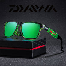 DAIWA New Polarized Sunglasses Men Brand Designer Square Sports Sun Glasses for Men Driving Fishing Black Frame Goggle UV400 2024 - buy cheap