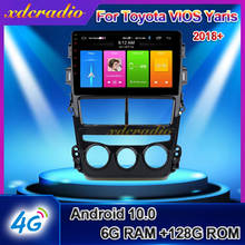Xdcradio 9 Inch Android 10.0 DSP Car Radio Multimedia Video Player For Toyota VIOS Yaris GPS Navigation autoradio 2018+ 2024 - buy cheap