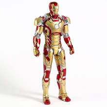 Iron Man Mark42 1/6 scale painted Action Figure ironman MK42 PVC figure Statue Toy Doll Gifts 2024 - buy cheap