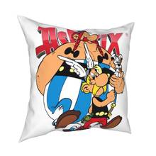 Наволочка для подушки Asterix и Obelix, забавная наволочка 2024 - купить недорого