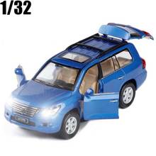 1:32 Old Version LEXUS LX570 Luxury Off-Road SUV Alloy Car Model Collection Toys Boys Best Gifts Toys Free Shipping 2024 - buy cheap