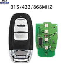 Smart Remote Key Keyless Entry 3 Button 315/433/868 MHZ 8T0 959 754C For Audi Q5 A4L A5 A6 A7 A8 RS4 RS5 S4 S5 2024 - buy cheap