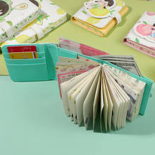 New Small A7 Diary Wallet 2in1 Journal Traveler Notebook Fruit Cute Pocket Planner Portable Memo Pad Stationery Gift 2024 - buy cheap