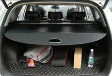 High quality Car Rear Trunk Security Shield Cargo Cover For HYUNDAI Santa Fe ix45 2013 2014 2015 2016 ( black, beige) 2024 - buy cheap