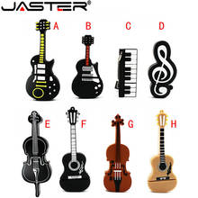 JASTER Music note pen drive musical instrument usb flash drive pendrive 4GB 8GB 16GB 32GB cartoon memory stick U disk gift 2024 - buy cheap