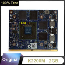 Tarjeta gráfica de vídeo K2200M K2200 GDDR5, Original, 2GB, con soporte X, N15P-Q5-A2, para Dell M6700, M6800, HP, ZBook15, G1, G2, 8570W, 8770W 2024 - compra barato