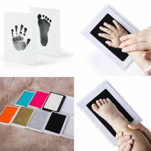 Baby Handprint Footprint Kit Paw Print Pad Photo Frame Touch Ink Pad Baby Items Gifts Newborn Souvenirs Casting Ink Pad Hot Sale 2024 - buy cheap