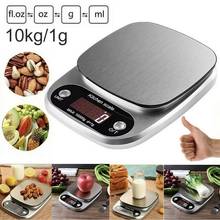 10/5/3Kg Kitchen Scale Stainless Steel Weighing Scale Food Diet Balance Measuring Tool Portable LCD Electronic Digital Scales 2024 - buy cheap