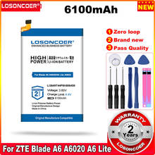 LOSONCOER Li3849T44P8h906450 6100mAh Battery For ZTE Blade A6 A6020/ A6 Lite A0622 Nubia N3 NX608J NX617J Voyage 5 Voyage5 Plus 2024 - buy cheap