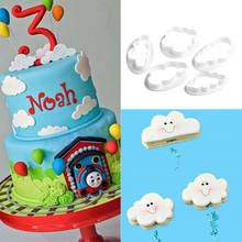 5pcs Cloud Shape Cake Mould Cake Printing Die-cutting Mould Fondant Cake Cookie Cutter Biscuit Mold Cake Decoration Tools Hot 2024 - buy cheap