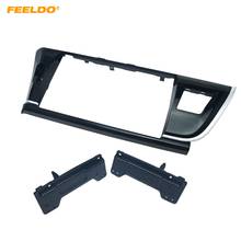 FEELDO Car 2Din 10.1” Radio Fascia Frame Adapter For Toyota Corolla Altis (LHD) Stereo Panel Dash Installation Frame Kit #6274 2024 - buy cheap