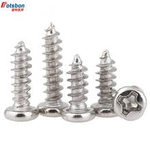 M1/M1.2/M1.4/M1.5 Cross Recessed Pan Head Self-tapping Screw Stainless Steel Vis Spike Screws Tornillos Phillip Plaine DIN7981 2024 - buy cheap