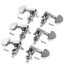 6pcs 3L3R Acoustic Guitar Tuning Pegs Zinc Alloy Machine Head Tuners Chrome Fully Enclosed Tuning Peg Guitar Pare Parts 2024 - buy cheap