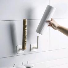 Nova cozinha auto-adesivo acessórios sob gabinete rolo de papel rack suporte de toalha tecido cabide rack de armazenamento para banheiro toalete 2024 - compre barato
