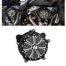 Фильтр для очистки воздуха для Harley Sportster XL Touring Street Glide Road Glide Dyna Softail аксессуары для мотоциклов 2000-2020 2024 - купить недорого