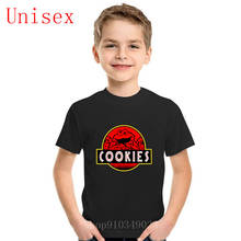 Cookie  Jurassic Park Sesame Street boy clothes girls tshirt kids tshirts boys shorts boys summer clothes kids clothes 2024 - buy cheap