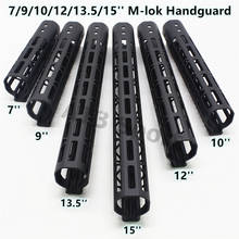 AR15 M4 M16 M-lok Handguard Rail Free Float Mount System Ultralight Picatinny Rails 7-15inch Black Anodized Fit .223/5.56 2024 - купить недорого