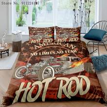 3D Printed Fire Truck Duvet Cover Set For Kids 2/3pcs Single Double Queen King Bedclothes Bed Linen Bedding Sets No sheet 2024 - buy cheap