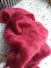 High quality fox fur fabric pile 3cm faux fur fabric,Clothing materials,180cmX45cm(half yard)/pcs 2024 - buy cheap