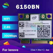 Tarjeta de red de 6150G para ordenador portátil, accesorio para Intel Centrino inalámbrico N + himax 612, 300, BNXHMW, 633817 Mbps, SPS 2,4-001, Mini PCI-E, para Lenovo G480, G485, G580 2024 - compra barato