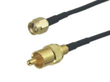 1Pcs RG174 SMA Male Plug to RCA TV Male plug Connector RF Coaxial Jumper Pigtail Cable For Radio Antenna 4inch~10M 2024 - buy cheap