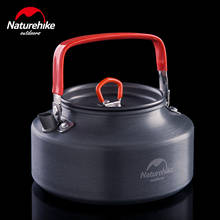 Naturehike chaleira portátil para piquenique, pote de café de alumínio anodizado, venda de fábrica, ultra leve para uso ao ar livre, acampamento, caminhadas, piquenique 2024 - compre barato