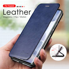 Leather Case For Huawei Honor 30 V30 20 Pro 20s 9X STK-LX1 Premium view 30 pro Cover Magnetic Wallet Flip Case Coque Capa 2024 - buy cheap