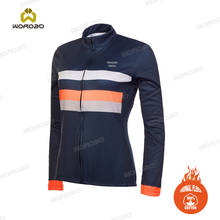 Women Bicycle Clothing Winter Cycling Jersey Thermal Fleece Long Sleeve Mountain Bike Shirt Sport Tops 2020 New Design Ciclismo 2024 - buy cheap