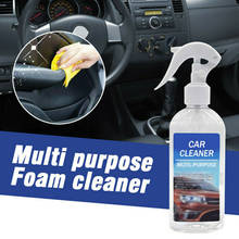 Limpador para interior do carro, 200ml, multifuncional, tecido de couro, limpeza de espuma, limpeza do pára-brisa do carro 2024 - compre barato