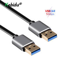 Cable USB 3,0 a USB, Cable de extensión macho a macho, HDD de supervelocidad para radiador, disco duro, Webcom, PC 2024 - compra barato