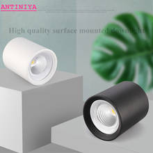Luminária led para teto, iluminação regulável, redonda, embutida, 20w, cob
