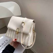 White sac Small PU Leather Crossbody Shoulder Bags for Women 2021 Summer Simple Handbags and Purses Female Travel  black 2024 - buy cheap