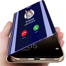 Espelho Caso de Telefone inteligente Para Samsung Galaxy Note 10 A50 S10 S8 S9 S6 S7 Borda Mais S10e M20 M10 A30 A10 A20e A40 A70 A5 2017 Tampa 2024 - compre barato