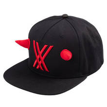 Gorra de béisbol de Anime Darling in The franxx, sombrero de Cosplay Zero Two, gorras de béisbol 2024 - compra barato