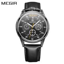MEGIR-reloj deportivo de lujo para hombre, cronógrafo de pulsera militar, resistente al agua, de cuarzo, creativo, Masculino 2024 - compra barato