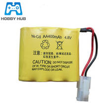 Набор перезаряжаемых Ni-Cd аккумуляторов HOBBY HUB 4,8 в 400 мА/ч для Huanqi 508 550 605 611 RC Car на 5 батареях AA 2024 - купить недорого