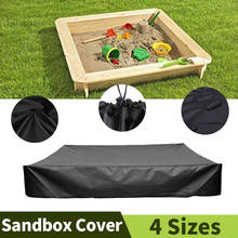 Sandpit Furniture Cover Outdoor Accessories Children's Playground Sandbox Cover With Canopy Drawstring Polyester Sun Shelter 2024 - buy cheap