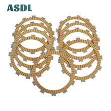 Motorcycle Engine Parts Clutch Friction Plates Kit For Yamaha XV 1600 Wild Star VP08 1999-2004 XV 1700 Road Star Warrior #d 2024 - buy cheap